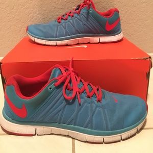 Nike Free Trainer 3.0 Blue Red White